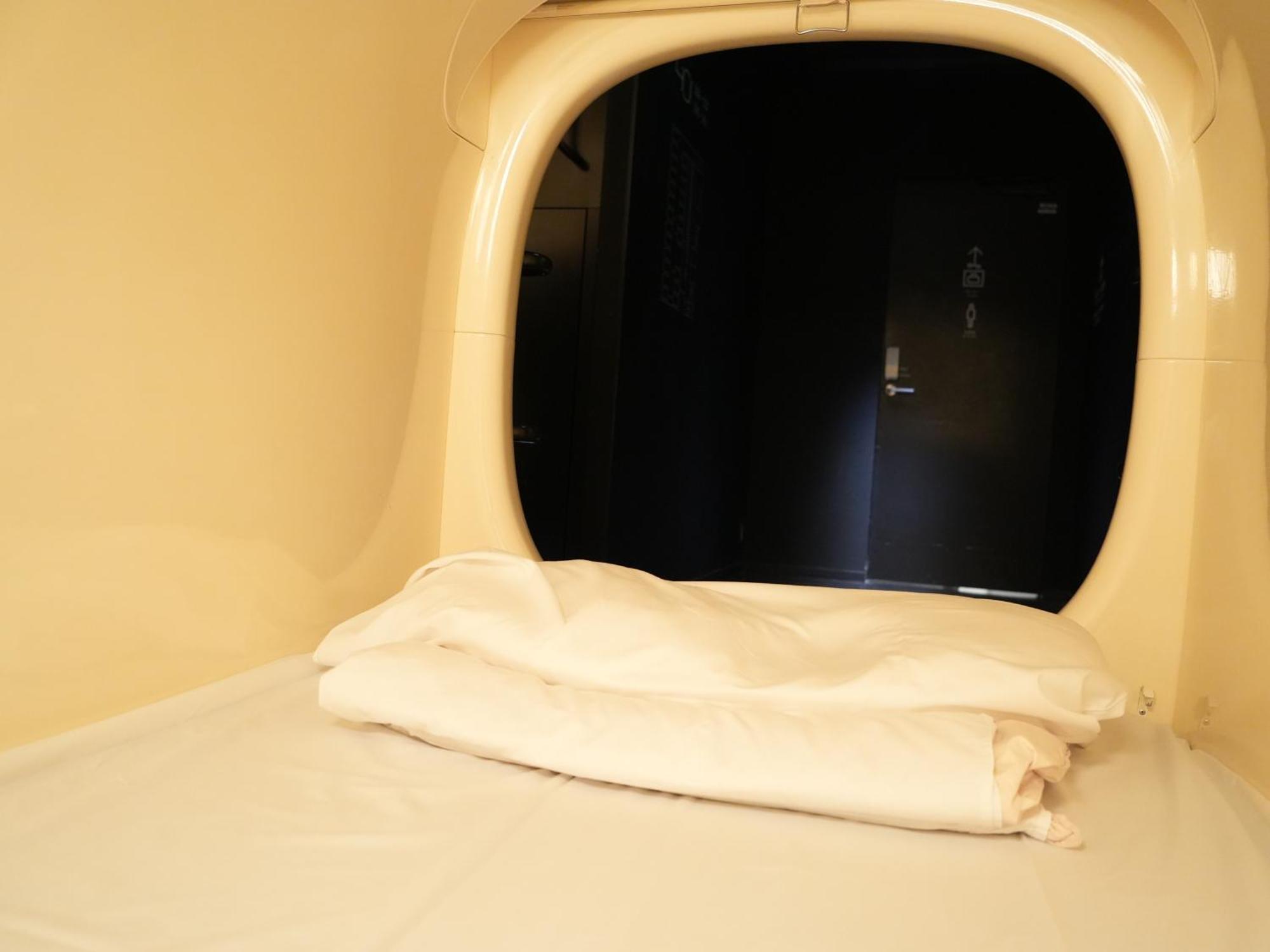 Kapslový hotel Rembrandt Shinjuku Shin-okubo Prefektura Tokio
