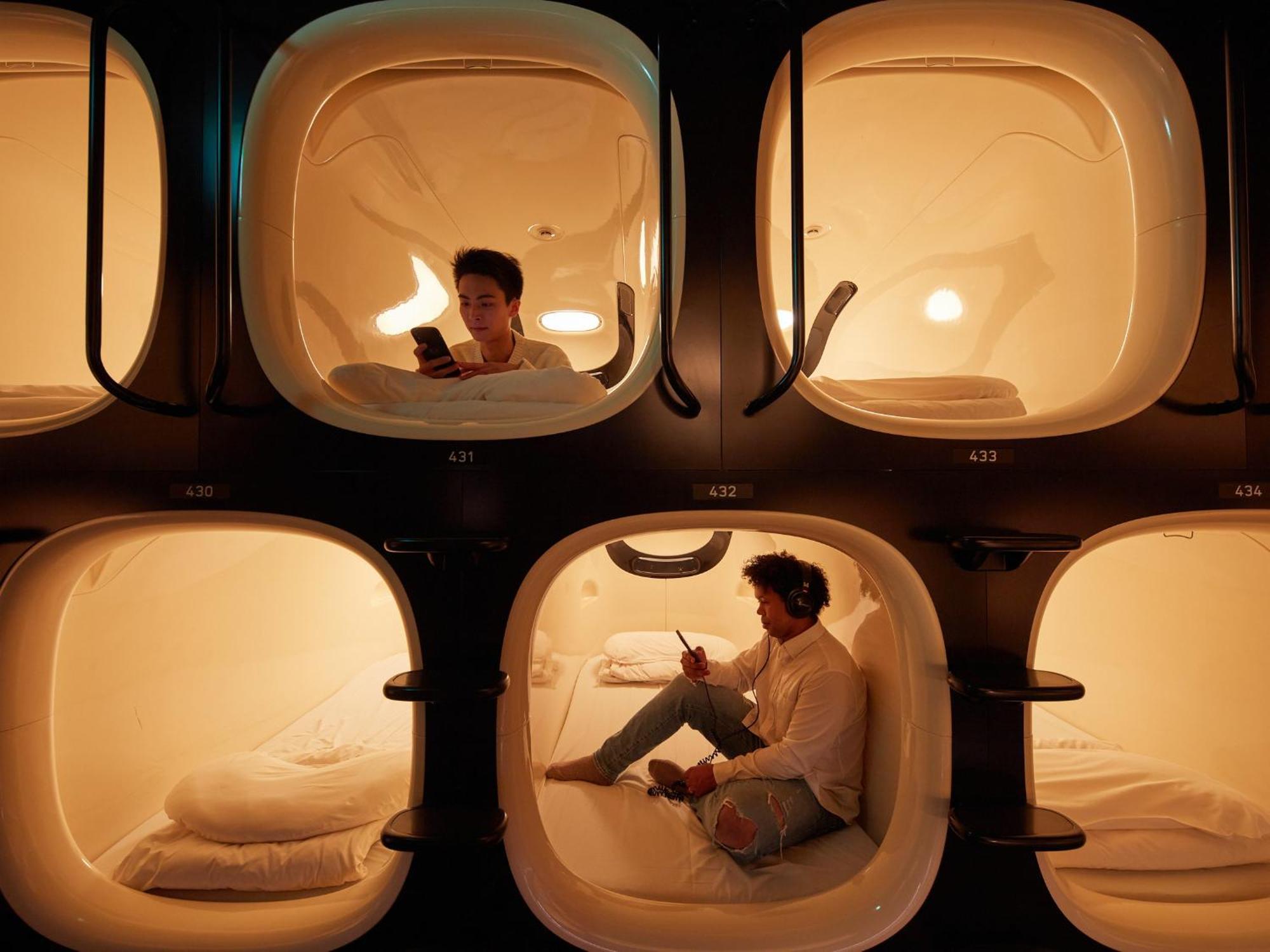 Kapslový hotel Rembrandt Shinjuku Shin-okubo *