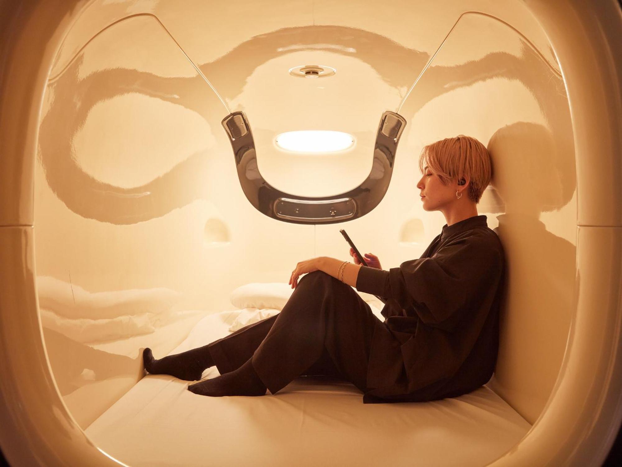 Kapslový hotel Rembrandt Shinjuku Shin-okubo Prefektura Tokio